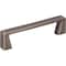 Jeffrey Alexander 96 mm Center-to-Center Brushed Pewter Square Boswell Cabinet Pull 177-96BNBDL - alternate 1
